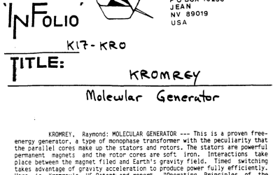Kromrey Molecular (gravity) Power Generator